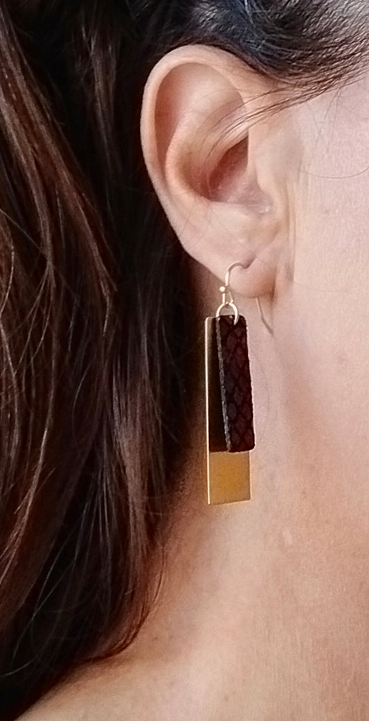 largos laton y cuero